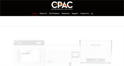 Desktop Screenshot of cpac.com