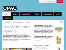 Tablet Screenshot of cpac.se